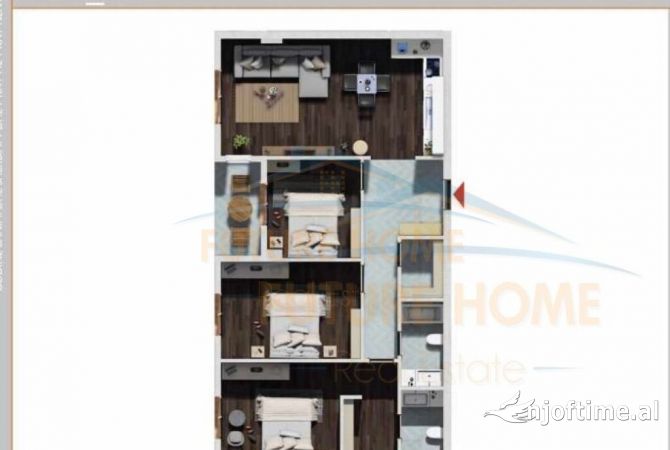 Shtepi ne shitje 3+1 ne Tirane - 101,008 Euro