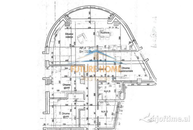 Shtepi ne shitje 3+1 ne Tirane - 209,000 Euro