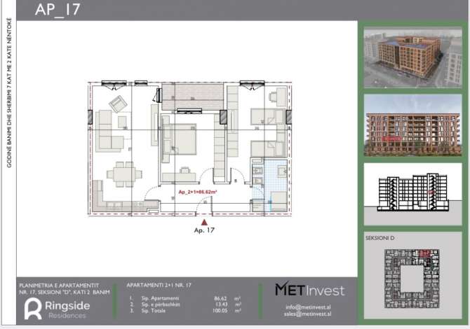 Shtepi ne shitje 2+1 ne Tirane - 90,450 Euro