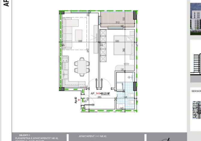 Shtepi ne shitje 1+1 ne Tirane - 59,797 Euro
