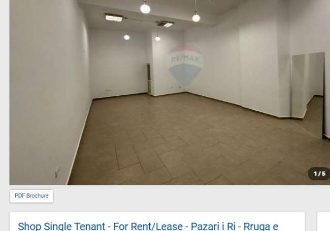 Ambient biznesi me qera 1+1 ne Tirane - 400 Euro