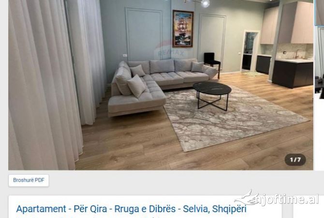 Shtepi me qera 2+1 ne Tirane - 65,000 Leke