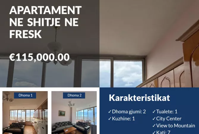 Shtepi ne shitje 2+1 ne Tirane - 115,000 Euro