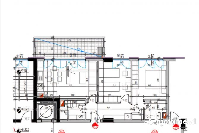 Shtepi ne shitje 2+1 ne Tirane - 129,000 Euro