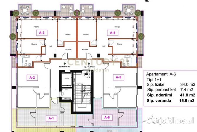 Shtepi ne shitje 1+1 ne Durres - 109,060 Euro