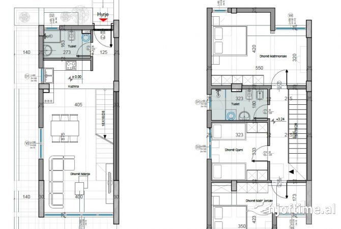 Shtepi ne shitje Vila Luksoze ne Durres, 3+1, Mobilimi Bosh, pa mobiluar, Pagesa 489,000  Euro.
