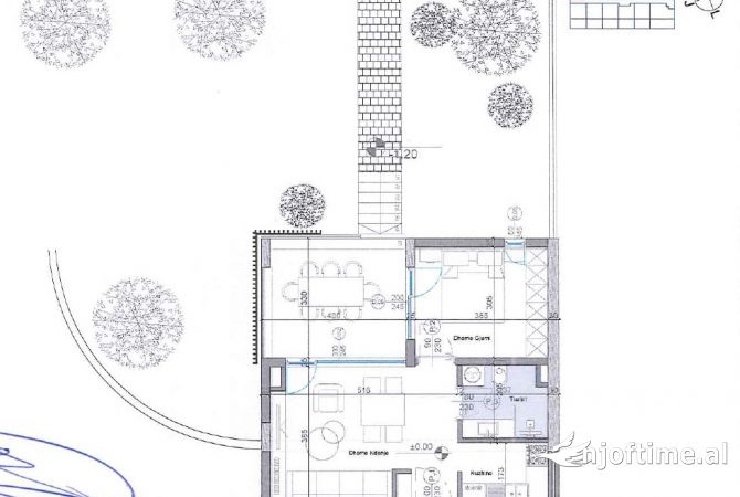 Shtepi ne shitje Apartament ne Durres, 1+1, Mobilimi Bosh, pa mobiluar, Pagesa 194,000  Euro.