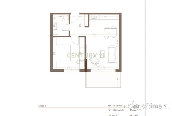 Shtepi ne shitje 1+1 ne Durres - 97,916 Euro