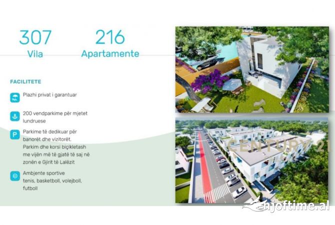 Shtepi ne shitje Apartament ne Durres, 1+1, Mobilimi Bosh, pa mobiluar, Pagesa 210,000  Euro.