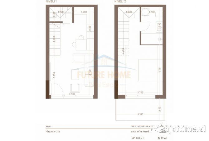 Shtepi ne shitje 1+1 ne Durres - 84,000 Euro