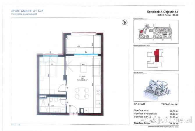 Casa in vendita 1+1 a Valona - 209,500 Euro