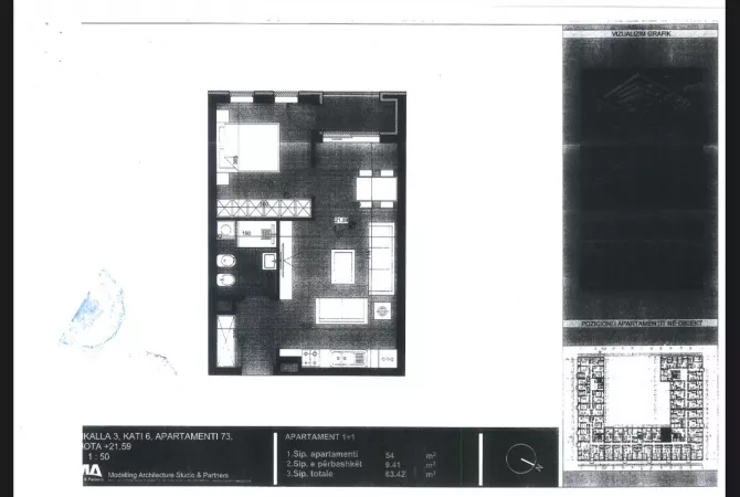 Shtepi ne shitje 1+1 ne Tirane - 45,000 Euro
