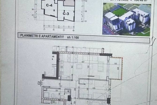 Shtepi ne shitje 2+1 ne Tirane - 172,000 Euro