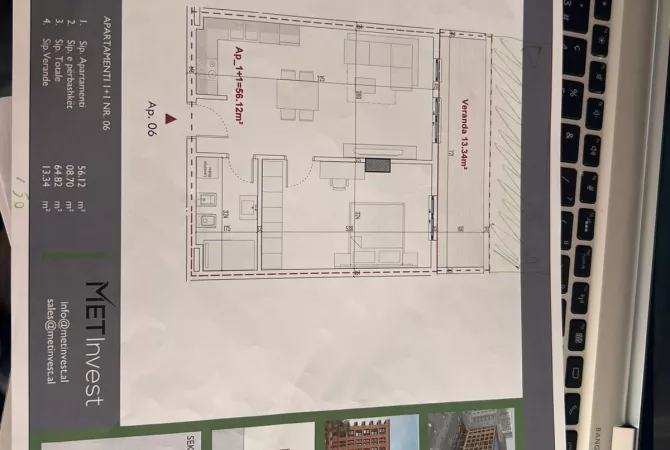 Shtepi ne shitje 1+1 ne Tirane - 85,426 Euro
