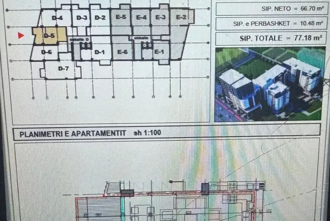 Shtepi ne shitje 1+1 ne Tirane - 127,337 Euro