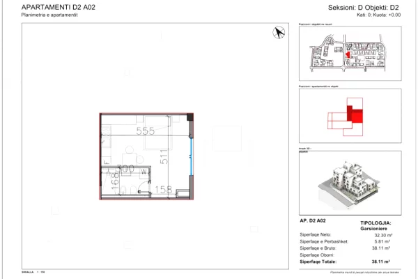 House for Sale Garsoniere in Vlora - 106,700 Euro