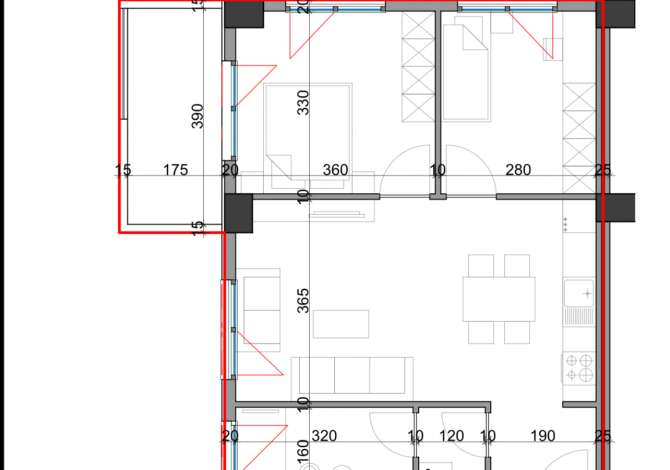 Shtepi ne shitje 2+1 ne Tirane - 124,000 Euro