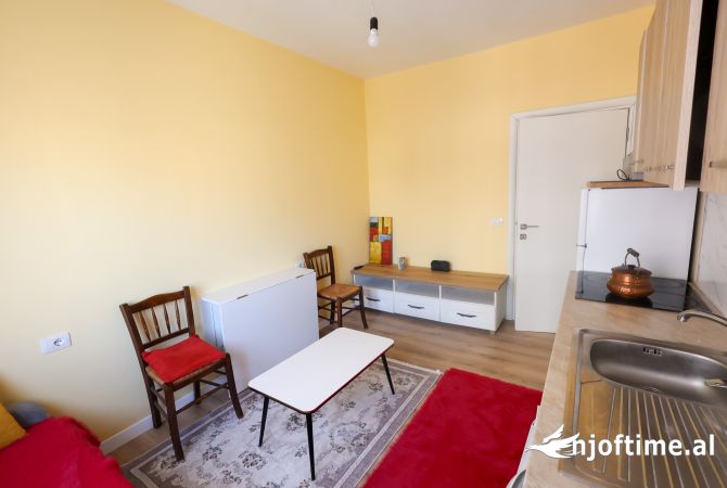 Shtepi me qera Apartament ne Tirane, 1+1, Mobilimi E mobiluar, Pagesa 35,000  Leke.