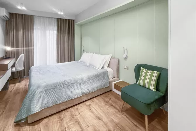 Apartment for rent in Tirana 1+1, Furnished