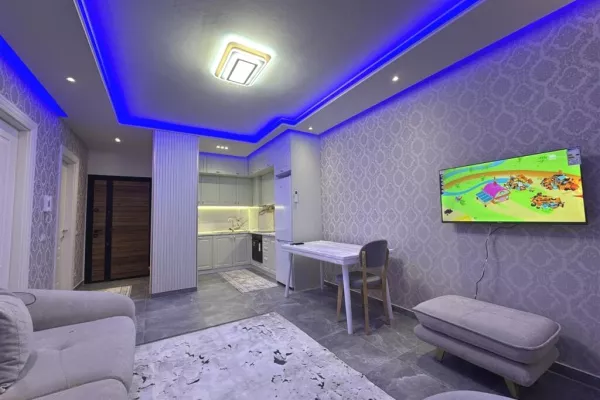 Shtepi me qera Apartament ne Tirane, 1+1, Mobilimi E mobiluar, Pagesa 500  Euro.