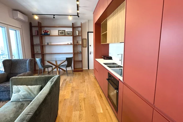 Shtepi me qera 1+1 ne Tirane - 60,000 Leke