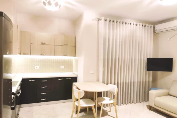 Shtepi me qera Apartament ne Tirane, 1+1, Mobilimi E mobiluar, Pagesa 45,000  Leke.