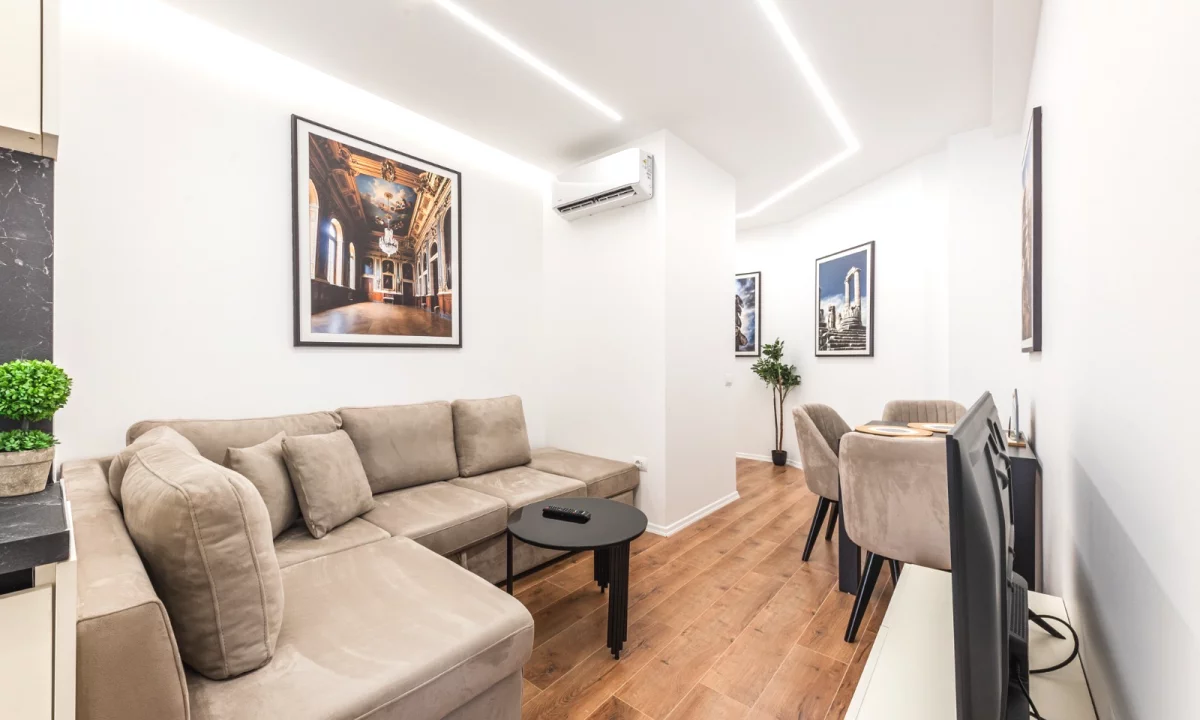 Shtepi me qera Apartament ne Tirane, 1+1, Mobilimi E mobiluar, Pagesa 70,000  Leke.