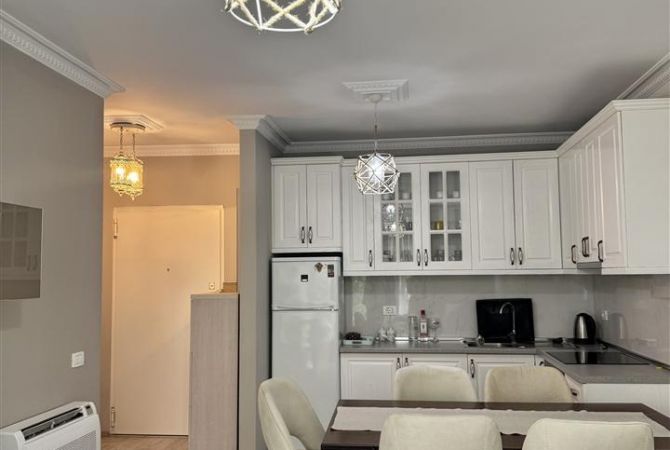 Shtepi me qera Apartament ne Tirane, 1+1, Mobilimi E mobiluar, Pagesa 550  Euro.