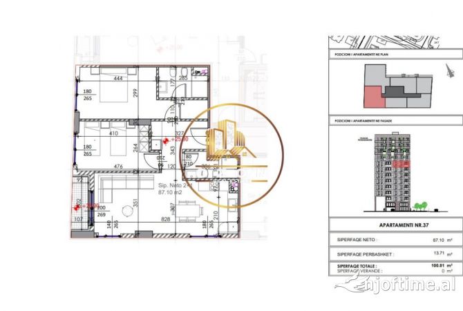 Shtepi ne shitje Apartament ne Tirane, 2+1, Mobilimi E mobiluar, Pagesa 121,500  Euro.