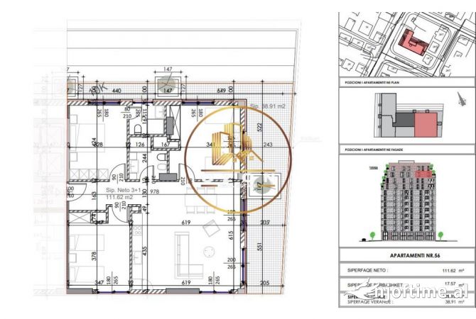 Shtepi ne shitje 2+1 ne Tirane - 193,500 Euro