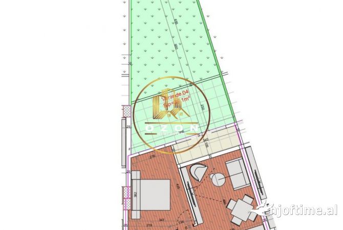 Shtepi ne shitje Apartament ne Himare, 1+1, Mobilimi Bosh, pa mobiluar, Pagesa 127,440  Euro.