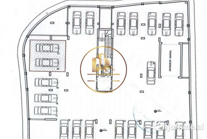 Shtepi ne shitje Apartament ne Tirane, 2+1, Mobilimi Bosh, pa mobiluar, Pagesa 365,000  Euro.