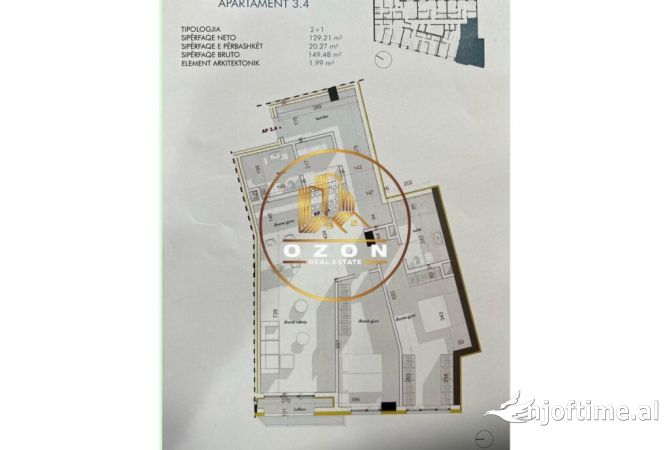 Shtepi ne shitje 2+1 ne Tirane - 254,116 Euro