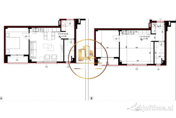 Ambient biznesi me qera 1+1 ne Tirane - 800 Euro