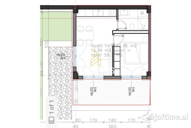 Casa in vendita 1+1 a Himara - 173,000 Euro