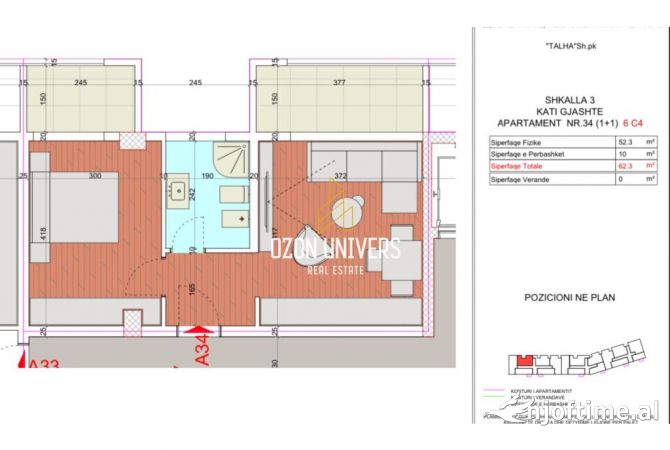 Shtepi ne shitje 1+1 ne Himare - 218,050 Euro