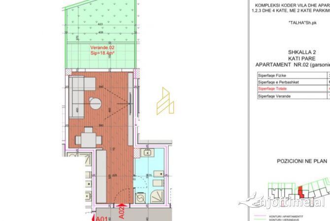 Shtepi ne shitje 1+1 ne Himare - 141,000 Euro