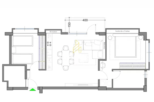House for Sale 2+1 in Tirana - 200,000 Euro