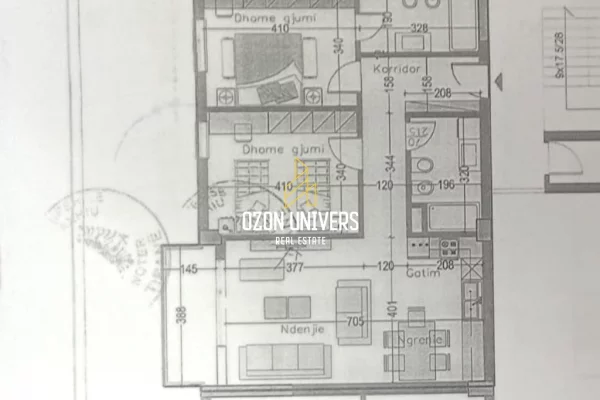 Apartment for sale in Tirana 2+1, Furnished