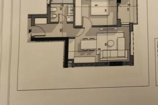 Shtepi ne shitje Apartament ne Tirane, 1+1, Mobilimi Bosh, pa mobiluar, Pagesa 100,412  Euro.