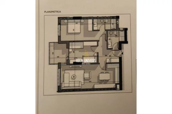 Shtepi ne shitje Apartament ne Tirane, 2+1, Mobilimi Bosh, pa mobiluar, Pagesa 151,844  Euro.