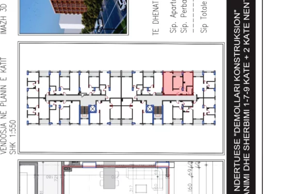 House for Sale 2+1 in Tirana - 8,761,500 Leke