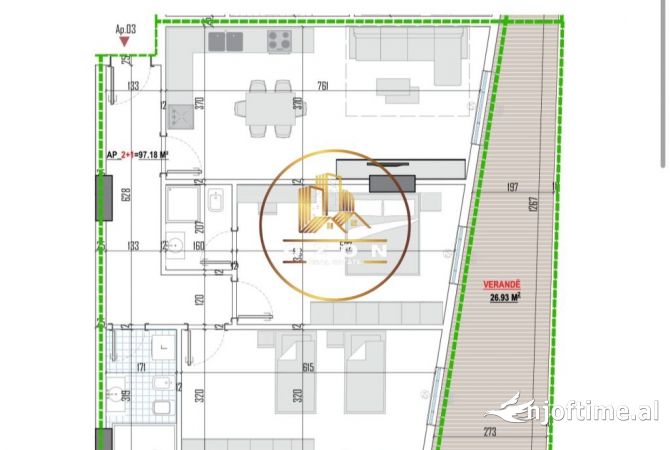 Shtepi ne shitje 2+1 ne Tirane - 135,259 Euro