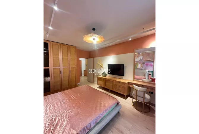 Shtepi me qera Apartament ne Tirane, 1+1, Mobilimi E mobiluar, Pagesa 80,000  Leke.