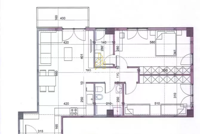 House for Sale 2+1 in Tirana - 168,128 Euro