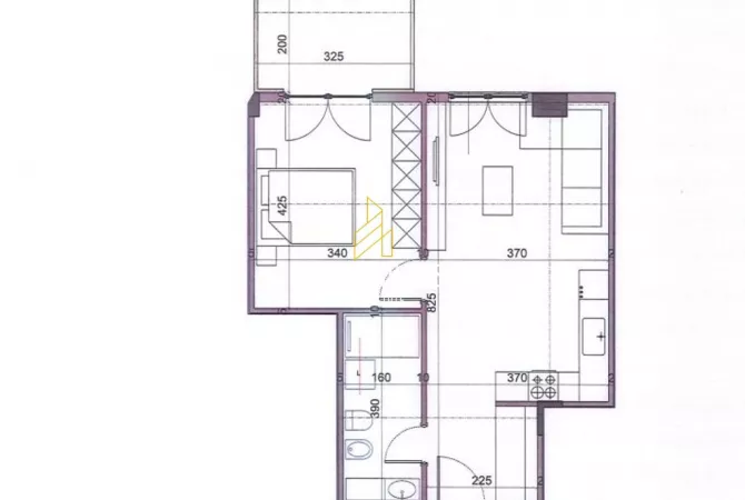 Shtepi ne shitje 1+1 ne Tirane - 106,856 Euro