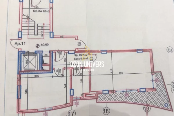 Shtepi ne shitje Apartament ne Tirane, 1+1, Mobilimi Pjeserisht e mobiluar, Pagesa 117,840  Euro.