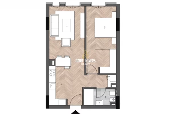 Shtepi ne shitje 1+1 ne Vlore - 307,169 Euro