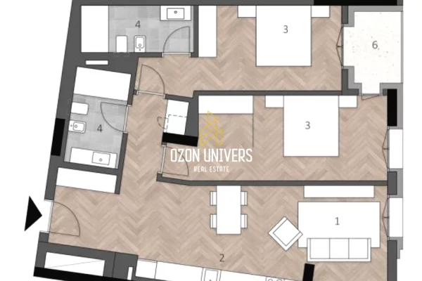 Shtepi ne shitje 2+1 ne Vlore - 498,594 Euro