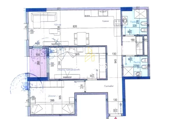Shtepi ne shitje 2+1 ne Tirane - 143,750 Euro